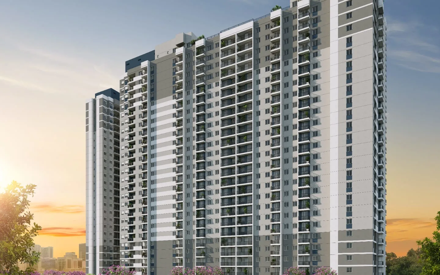 Fachada Praça das Nações